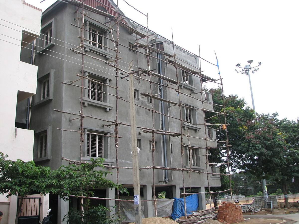 Under-construction tower inspection
